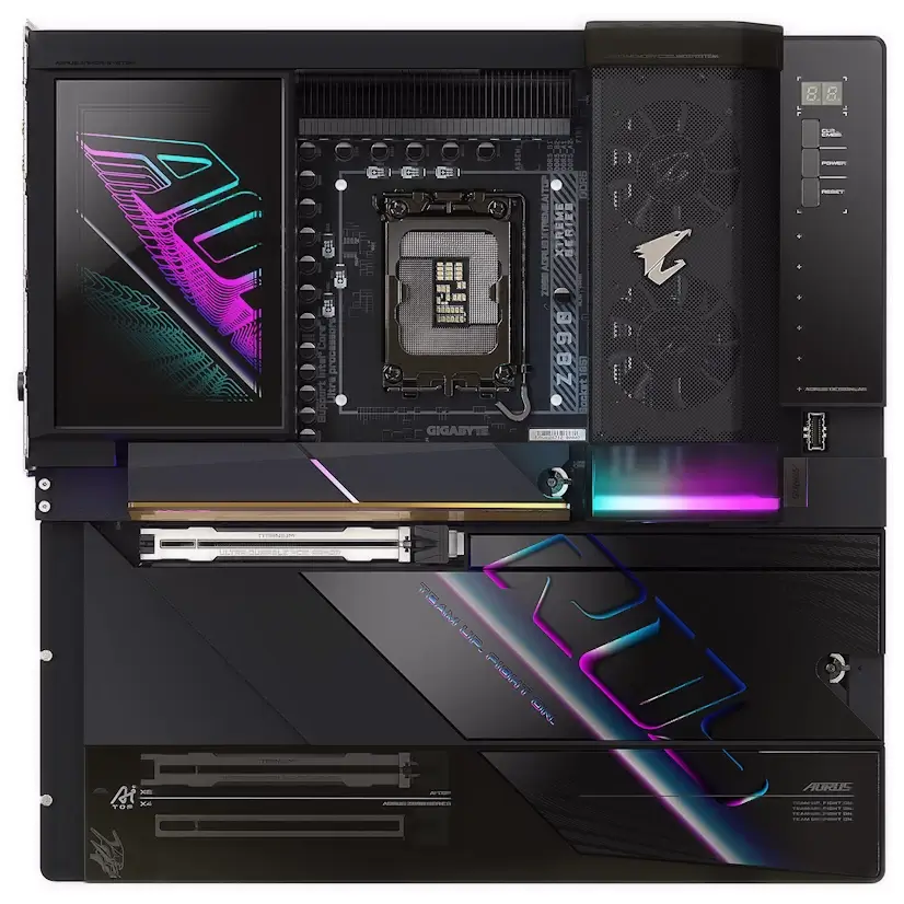 Montaje Placa Base GIGABYTE Z890 AORUS XTREME AI TOP Gaming PC Fuente del Fresno 